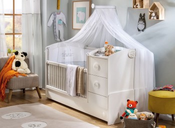BABY COTTON Детская кровать-трансформер 2 20.24.1016.00 в Шарыпово - sharypovo.mebel54.com | фото