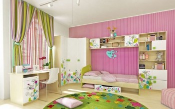 Детская комната Флёр (Белый/корпус Клен) в Шарыпово - sharypovo.mebel54.com | фото