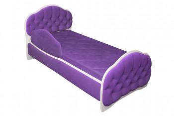 Кровать 170 Гармония 32 Фиолетовый (мягкий бортик) в Шарыпово - sharypovo.mebel54.com | фото
