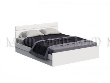 Кровать Нэнси New 1,4м (Белый/белый глянец) в Шарыпово - sharypovo.mebel54.com | фото