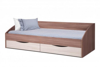 Кровать одинарная "Фея-3" (симметричная) в Шарыпово - sharypovo.mebel54.com | фото