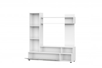 Мебель для гостиной "МГС 9" Белый / Цемент светлый в Шарыпово - sharypovo.mebel54.com | фото