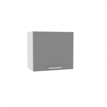 Мелисса ВПГ 500 шкаф верхний горизонтальный высокий (Графит скин/корпус Серый) в Шарыпово - sharypovo.mebel54.com | фото