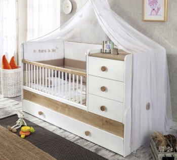 NATURA BABY Детская кровать-трансформер 20.31.1015.00 в Шарыпово - sharypovo.mebel54.com | фото