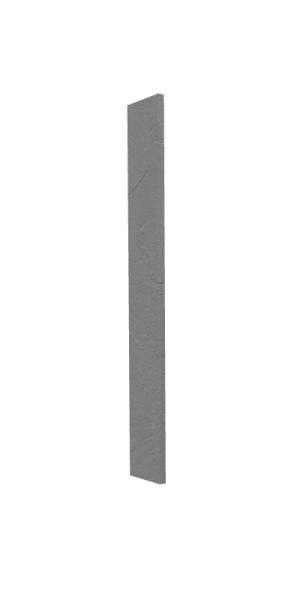 Панель торцевая (для шкафа верхнего торцевого высокого) ВПТ 400 Лофт (Штукатурка серая) в Шарыпово - sharypovo.mebel54.com | фото