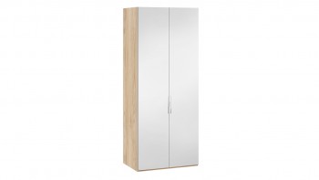 Шкаф для одежды с 2 зеркальными дверями «Эмбер» Яблоня Беллуно в Шарыпово - sharypovo.mebel54.com | фото