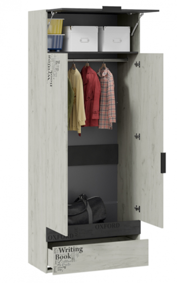 Шкаф комбинированный для одежды «Оксфорд-2» в Шарыпово - sharypovo.mebel54.com | фото