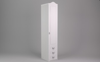 Шкаф угловой Бэлла с ящиками (Выбеленное дерево/Белый) в Шарыпово - sharypovo.mebel54.com | фото